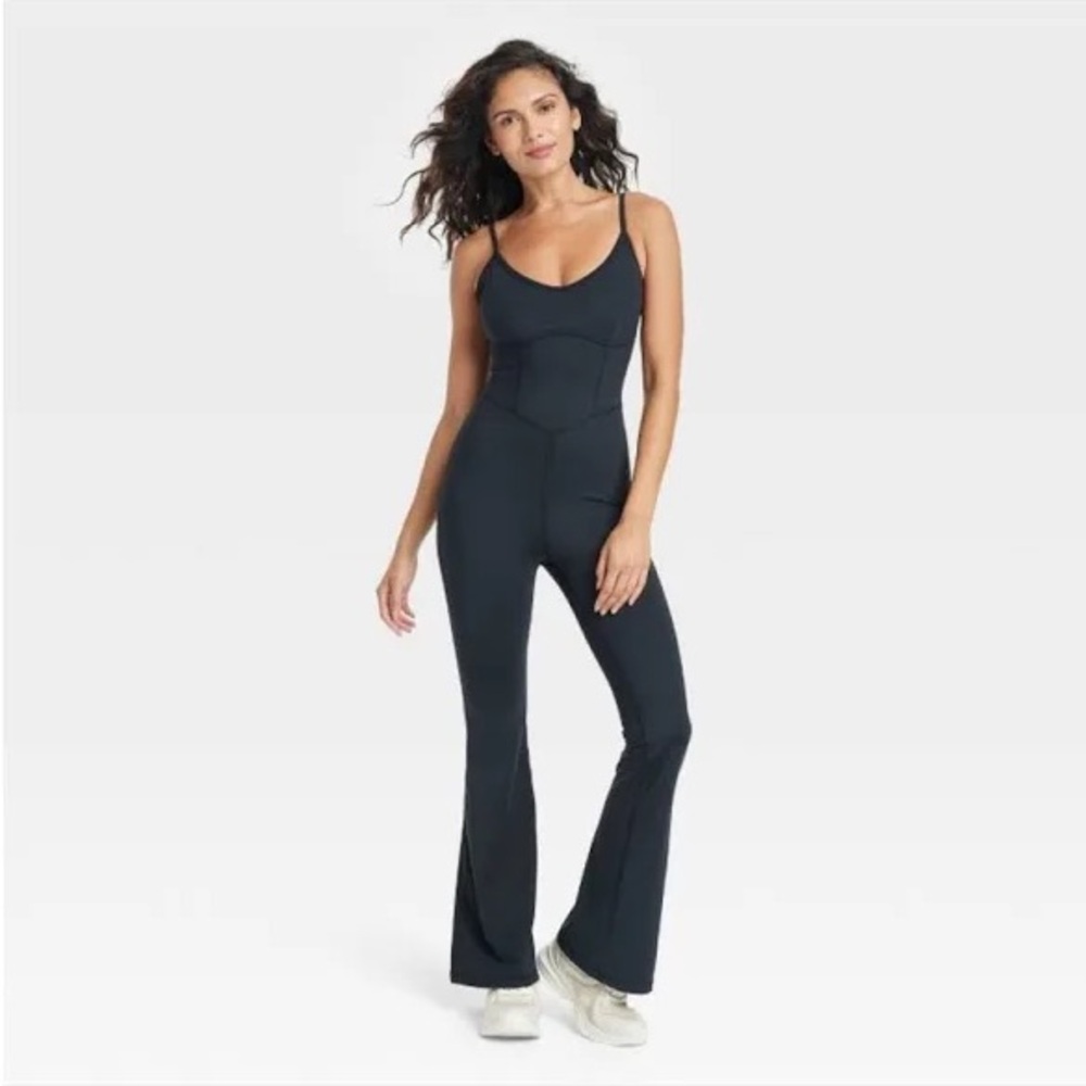 Joy Lab Women's Flare Long Bodysuit